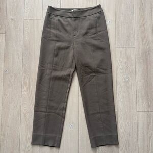 Oak + Fort Classic Cropped Pants in Light Brown Women’s Size 4